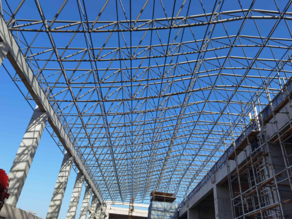 绥芬河网架加工工艺如何保证质量?